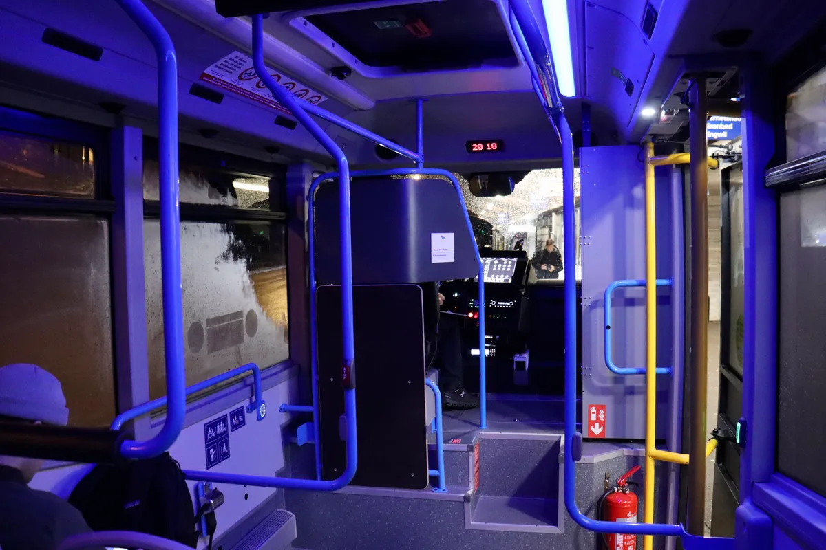 Innenansicht im Buxi.